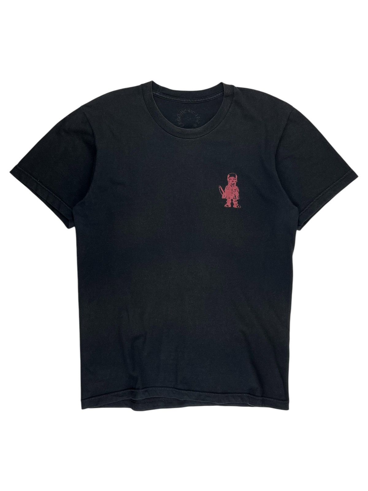 トップス JOE FOTI BY CHROME HEARTS PEPE SKULL TEE Chrome Hearts Chrome Hearts Joe Foti Skull Pepe Dagger Logo