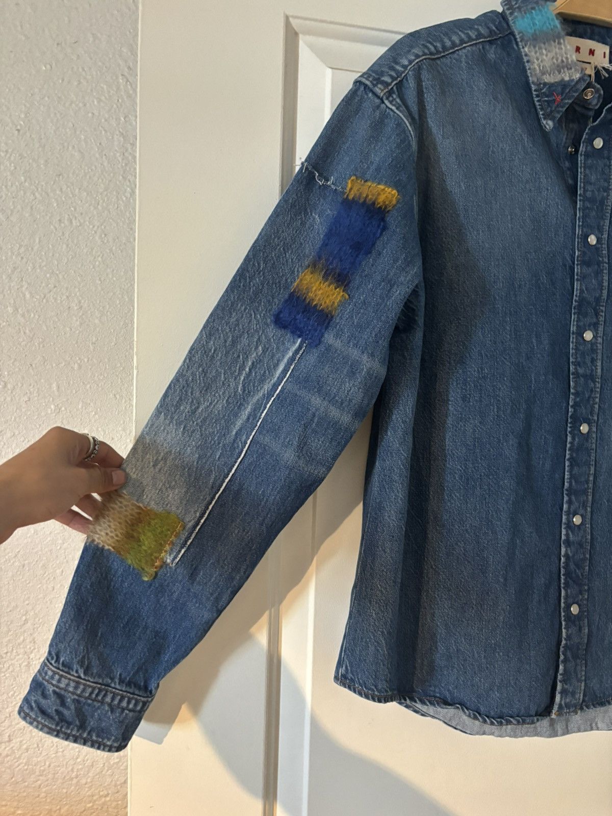 Marni Marni Denim Shirt with pearlized buttons Size US S / EU 44-46 / 1 - 2 Thumbnail