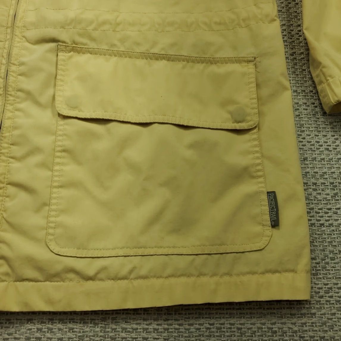 Vintage VINTAGE Pacific Trail Chore Barn Coat Womens L Yellow Long Jacket Size L / US 10 / IT 46 - 5 Thumbnail