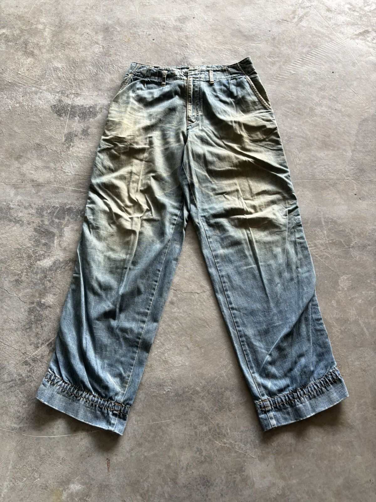 Kolor sick rusty KOLOR japanese designer vintage wide leg Size US 32 / EU 48 - 1 Thumbnail