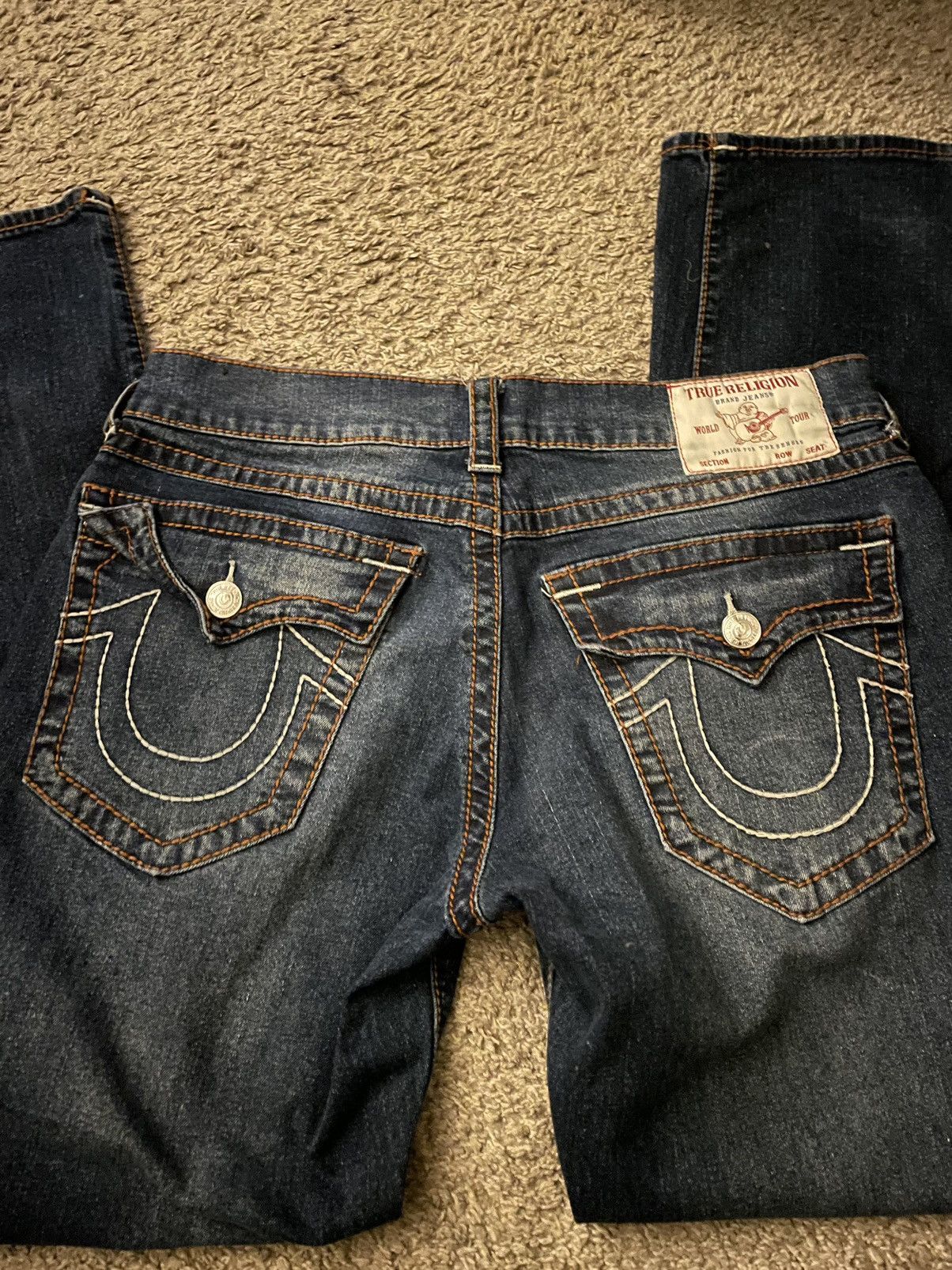 True Religion True Religion Ricky Denim Jeans Size US 32 / EU 48 - 4 Thumbnail