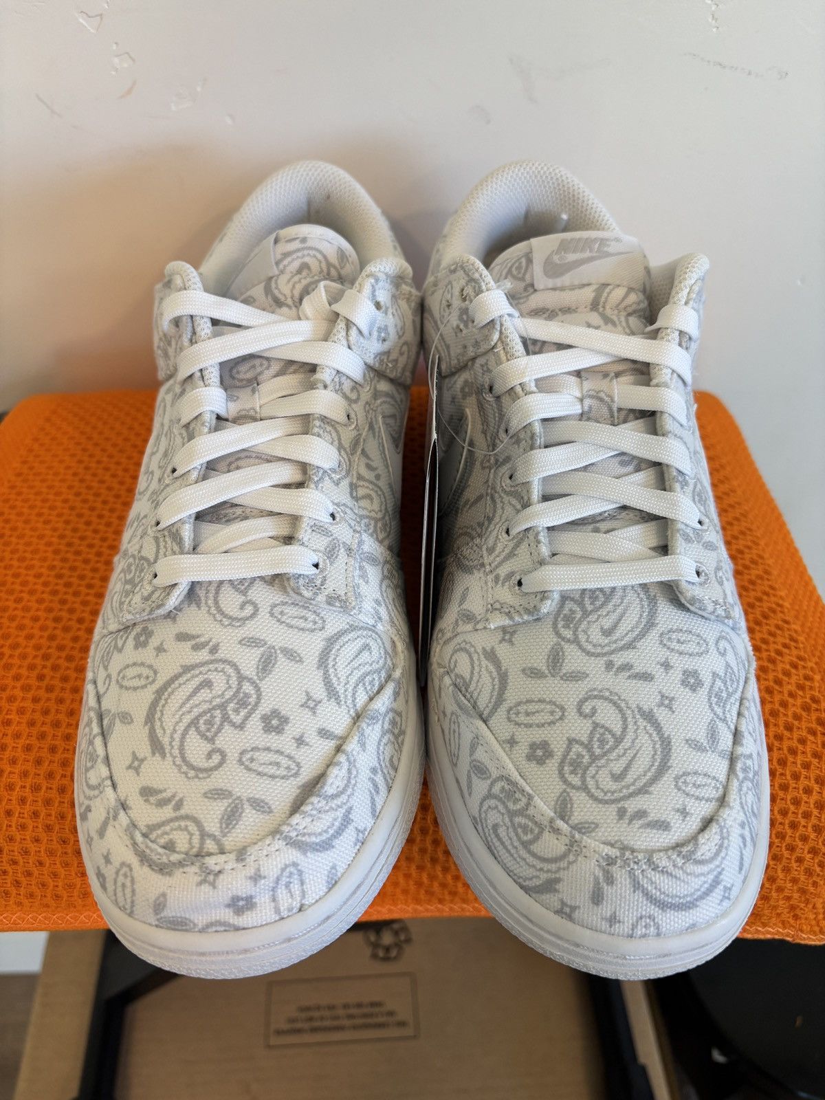 Nike Nike Dunk Low W White Paisley Size US 9.5 / EU 42-43 - 4 Thumbnail