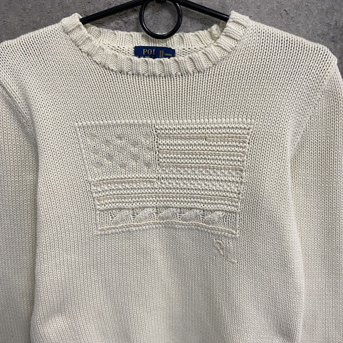Polo Ralph Lauren Vintage Polo Ralph Lauren Sweater USA FLAG Knitwear Japanese Size US S / EU 44-46 / 1 - 5 Thumbnail