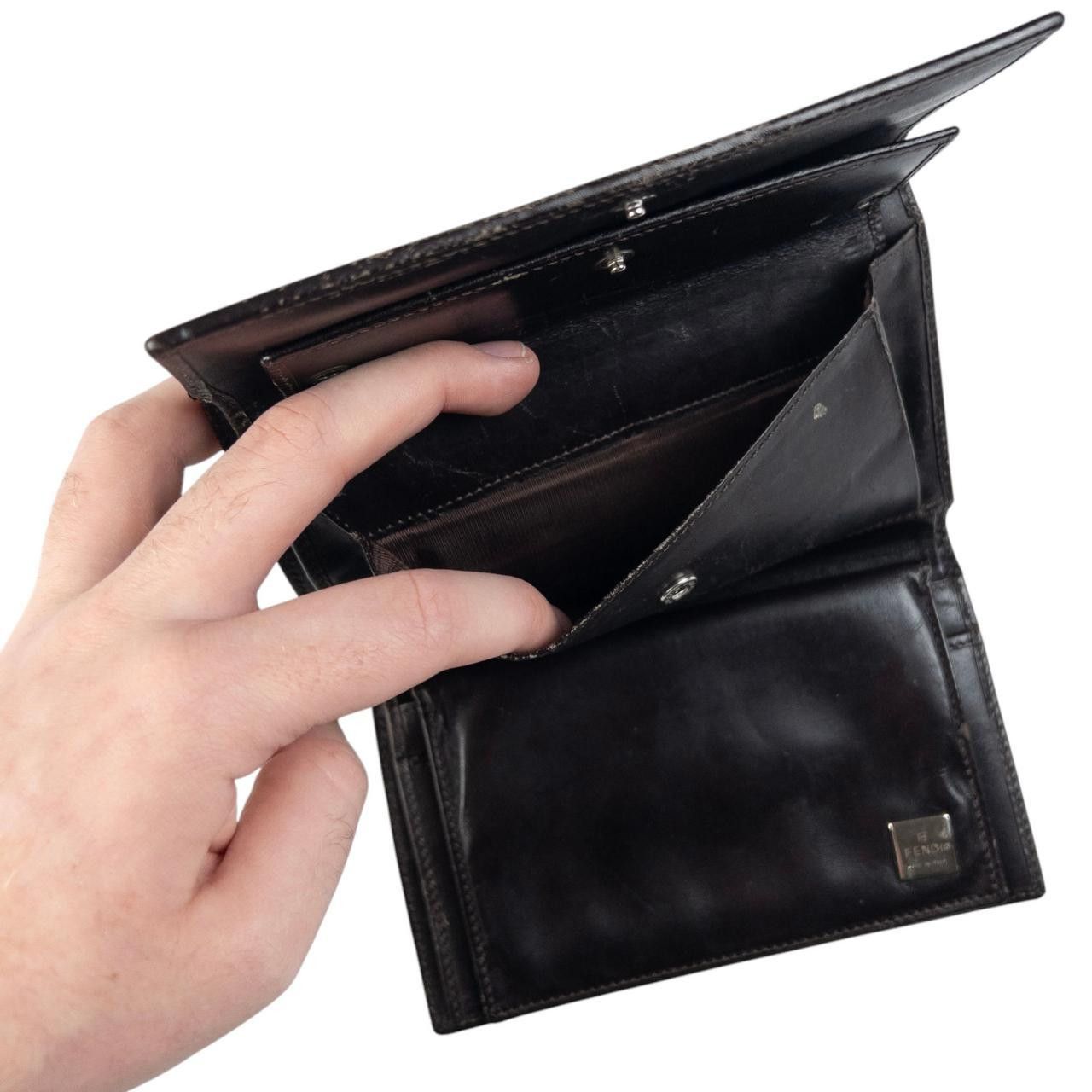 Fendi Vintage Fendi Monogram Tri-Fold Wallet Size ONE SIZE - 4 Thumbnail