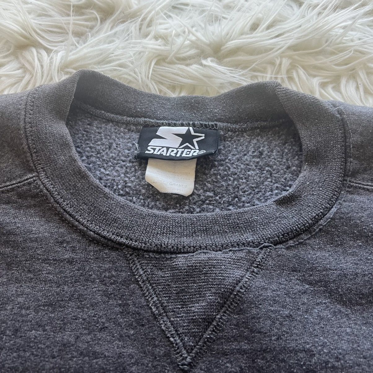 Starter Vintage Y2K Starter Crewneck Gray Sweatshirt Men's Size L Size US L / EU 52-54 / 3 - 4 Thumbnail