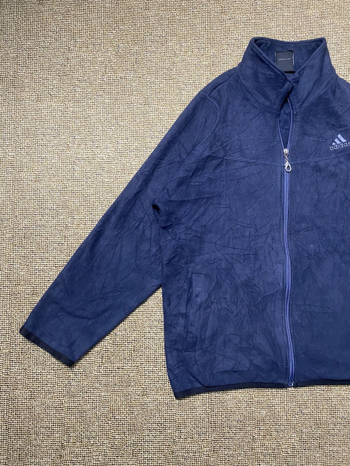 Adidas Adidas Fleece Zipper Jacket Size US L / EU 52-54 / 3 - 4 Thumbnail