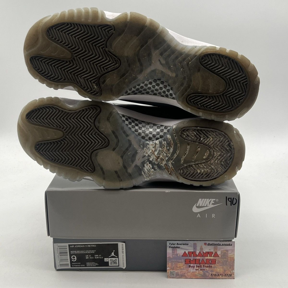 Jordan Brand Air Jordan 11 cool grey Size US 9 / EU 42 - 7 Thumbnail