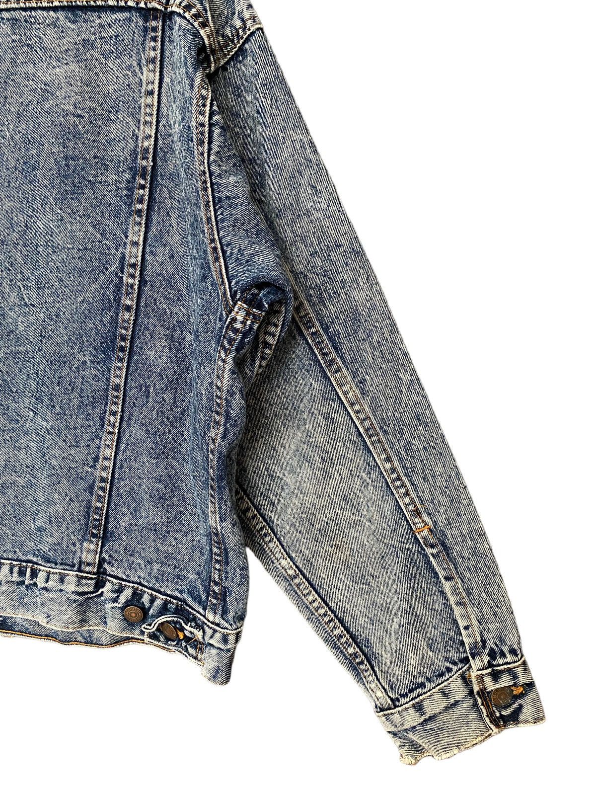 Levi's × Vintage Vintage Brand Levis Acid Wash Trucker Denim Jacket 1990s Size US L / EU 52-54 / 3 - 7 Thumbnail