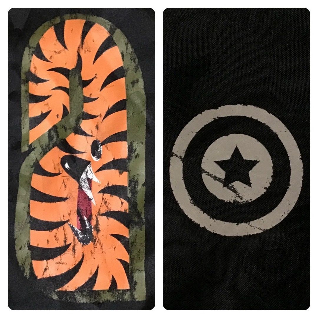 Bape BAPE camo Batting shark full zip hoodie jacket a bathing ape Size US M / EU 48-50 / 2 - 8 Thumbnail