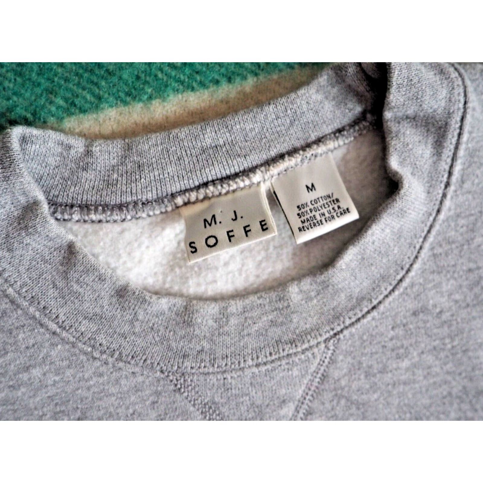 Soffe VTG Soffe Sweatshirt 90s University Minnesota Gophers Gray Pullover Crew Neck Cotton Blend Fleece Logo M Mens Size US M / EU 48-50 / 2 - 4 Thumbnail