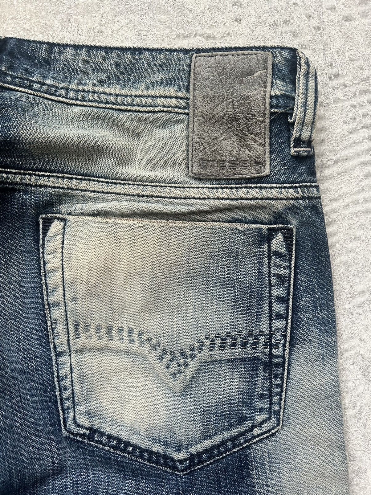 Diesel Diesel Safado Blue Eyecons 2015/1 Denim Jeans Y2K Size US 34 / EU 50 - 14 Thumbnail