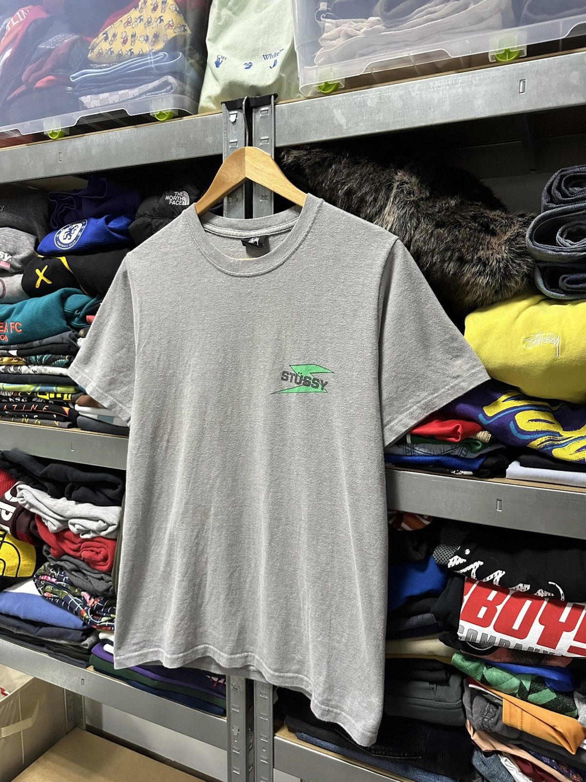 Stussy Vintage Stussy T Shirt Tee Lightning Logo Baggy 90s y2k Size US S / EU 44-46 / 1 - 4 Thumbnail