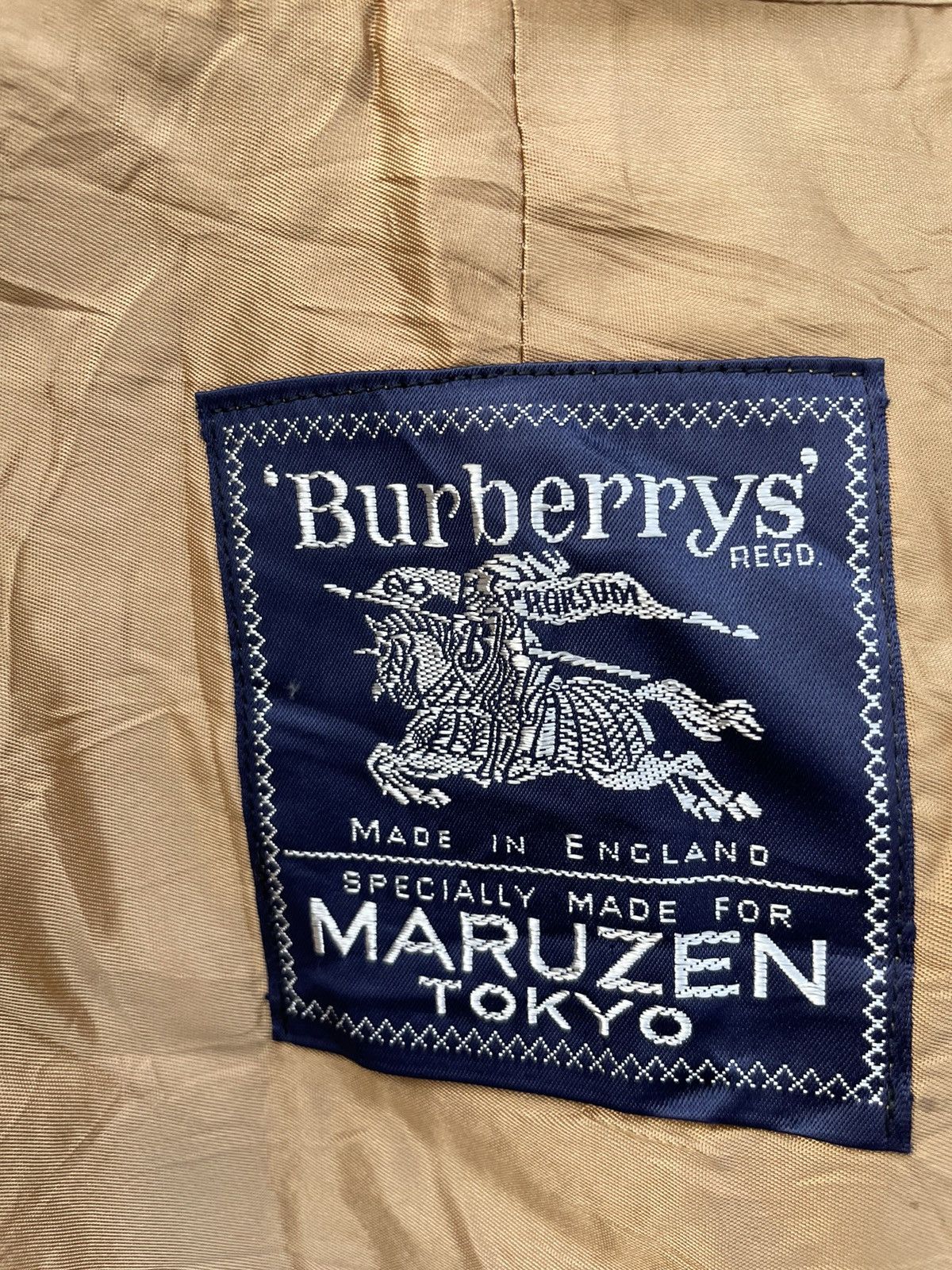 Burberry Prorsum Made In England Vintage Burberry Nova Check Lining Over Coat Size US M / EU 48-50 / 2 - 13 Thumbnail