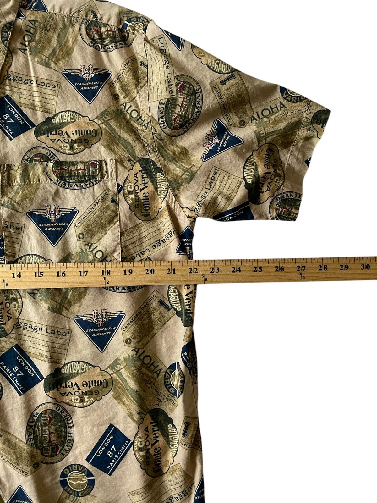 Pendleton Vintage Pendleton Button Up Shirt Luggage Label Men’s Medium Size US M / EU 48-50 / 2 - 5 Thumbnail
