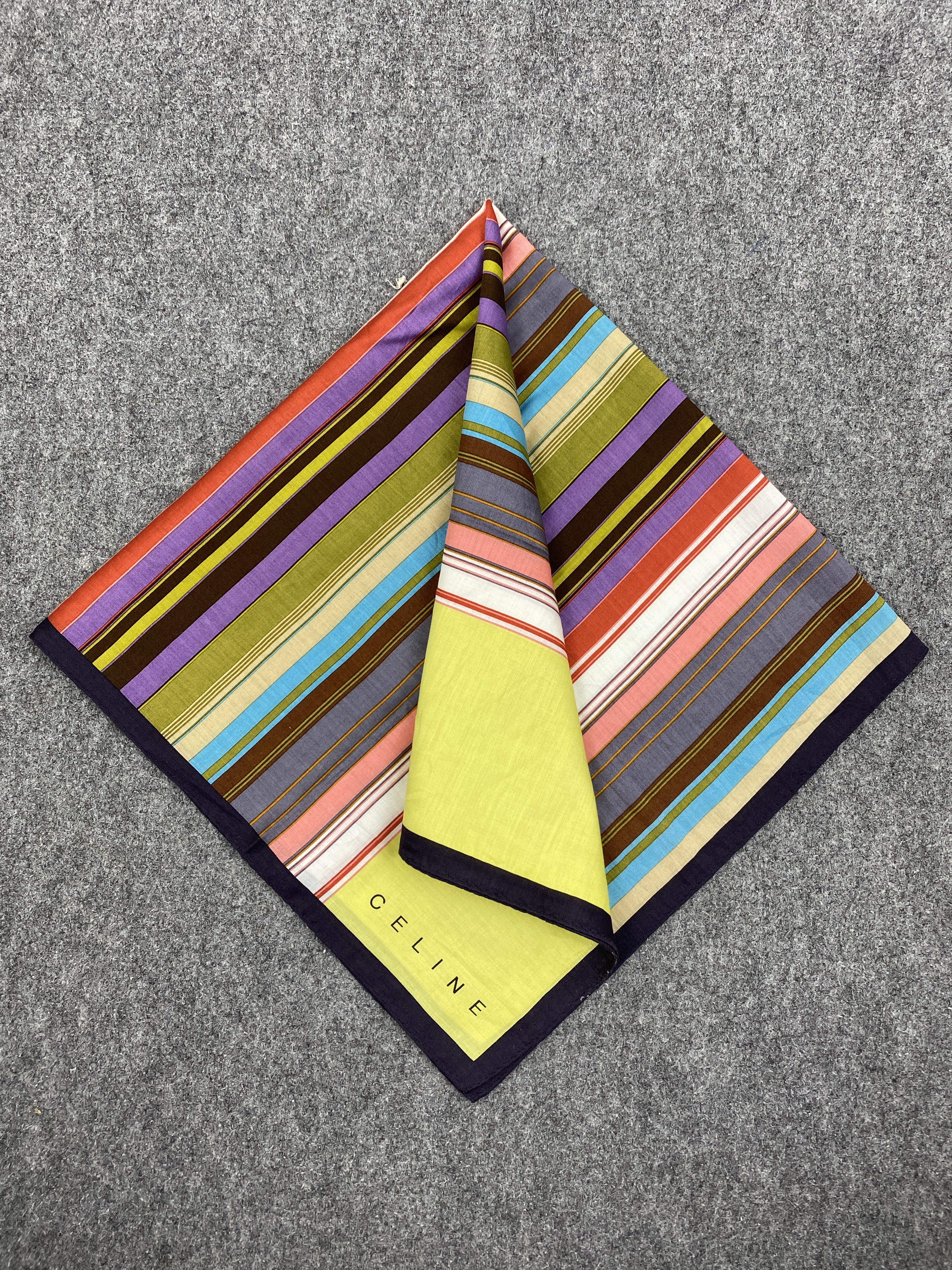Celine Celine Handkechief / Neckerchief / Bandana HKC0637 Size ONE SIZE - 4 Thumbnail