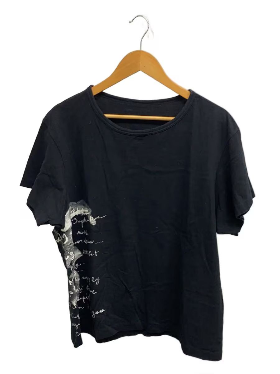 Yohji Yamamoto Poem Short Sleeve Boxy Tee Size US M / EU 48-50 / 2 - 1 Thumbnail
