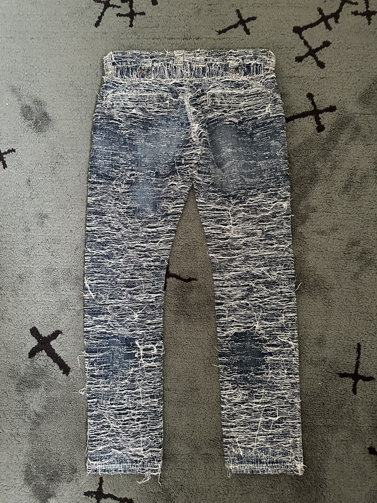 Blackmeans Archive Blackmeans Distressed Denim Jeans Size US 30 / EU 46 - 2 Thumbnail