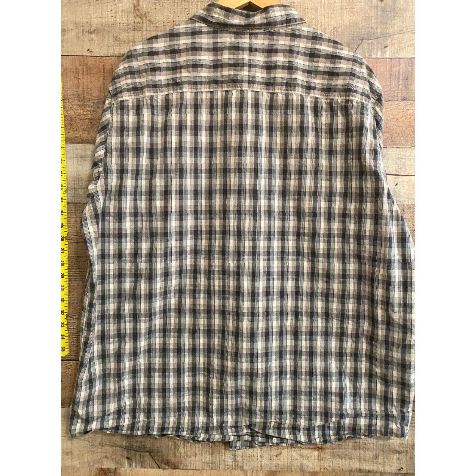 Logo 7 Columbia Mens XXL Shirt Button Front Short Sleeve Multi color Plaid Logo Pocket Size US XXL / EU 58 / 5 - 3 Thumbnail