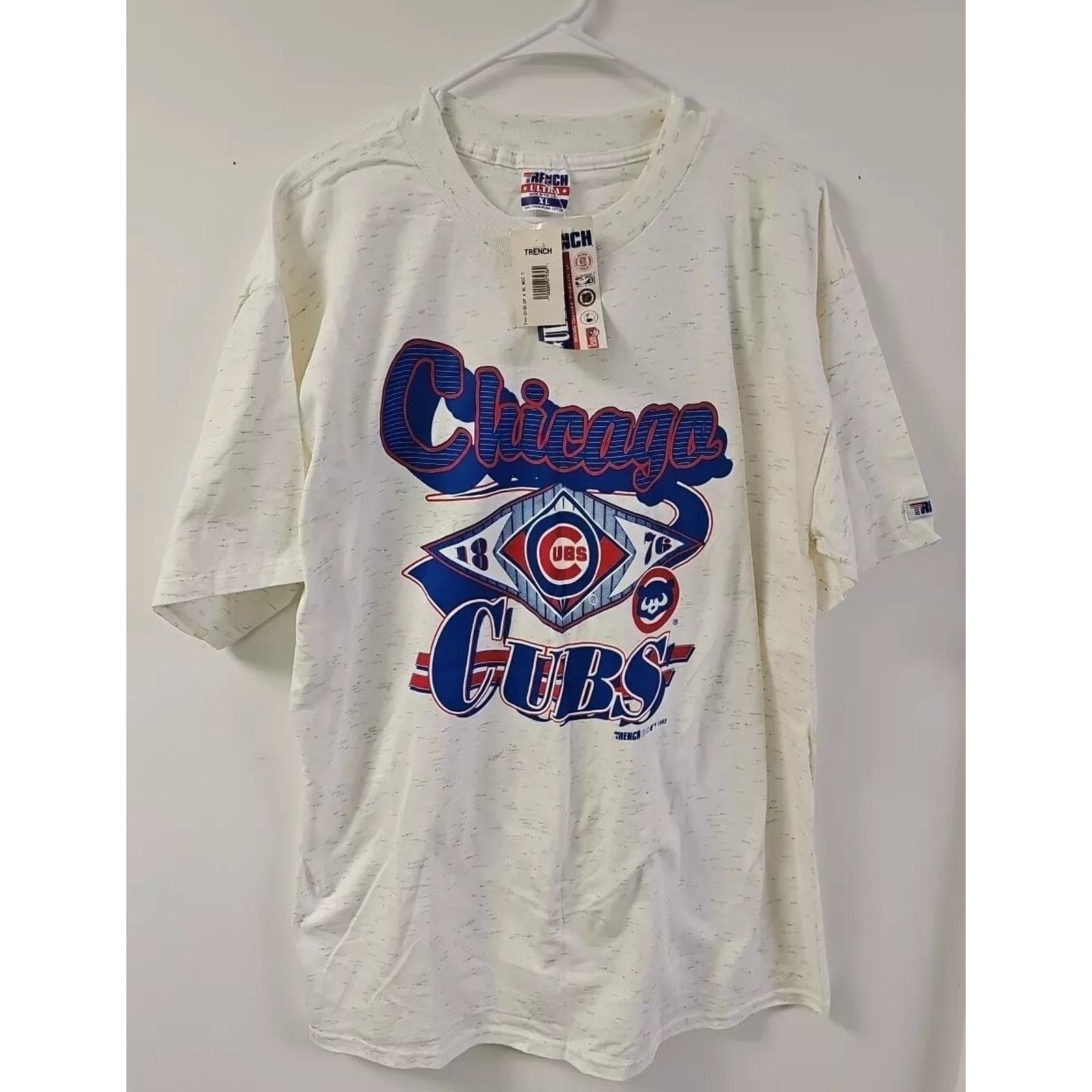 Other VTG Trench Chicago Cubs T-shirt XL USA Made Single Stitch Size US XL / EU 56 / 4 - 1 Thumbnail