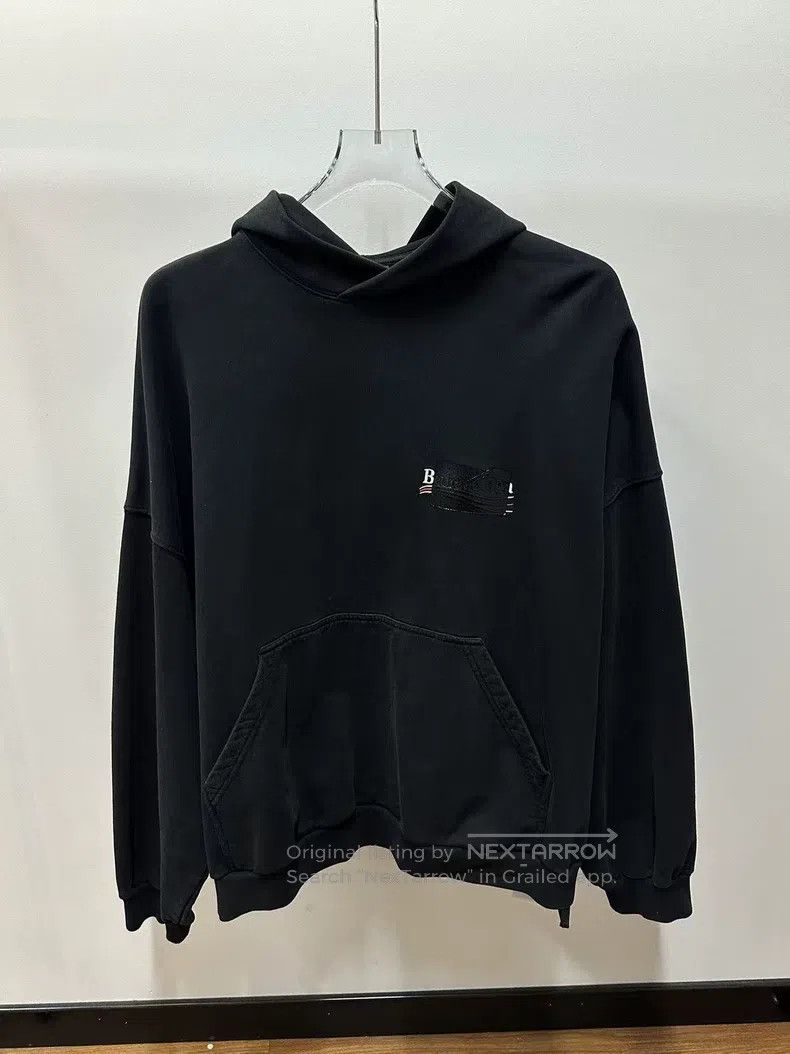 Balenciaga Balenciaga Blocked Coke Hoodie Size US S / EU 44-46 / 1 - 1 Thumbnail