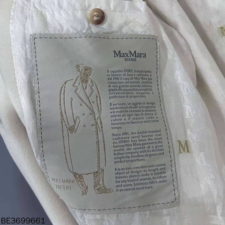 Max Mara Max Mara 101801 Long Coat Size S / US 4 / IT 40 - 5 Thumbnail