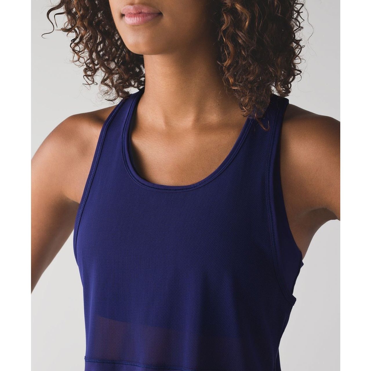 Lululemon Lululemon Fast As Light 2-In-1 Tank Emperor Blue Size 6 Size M / US 6-8 / IT 42-44 - 7 Thumbnail