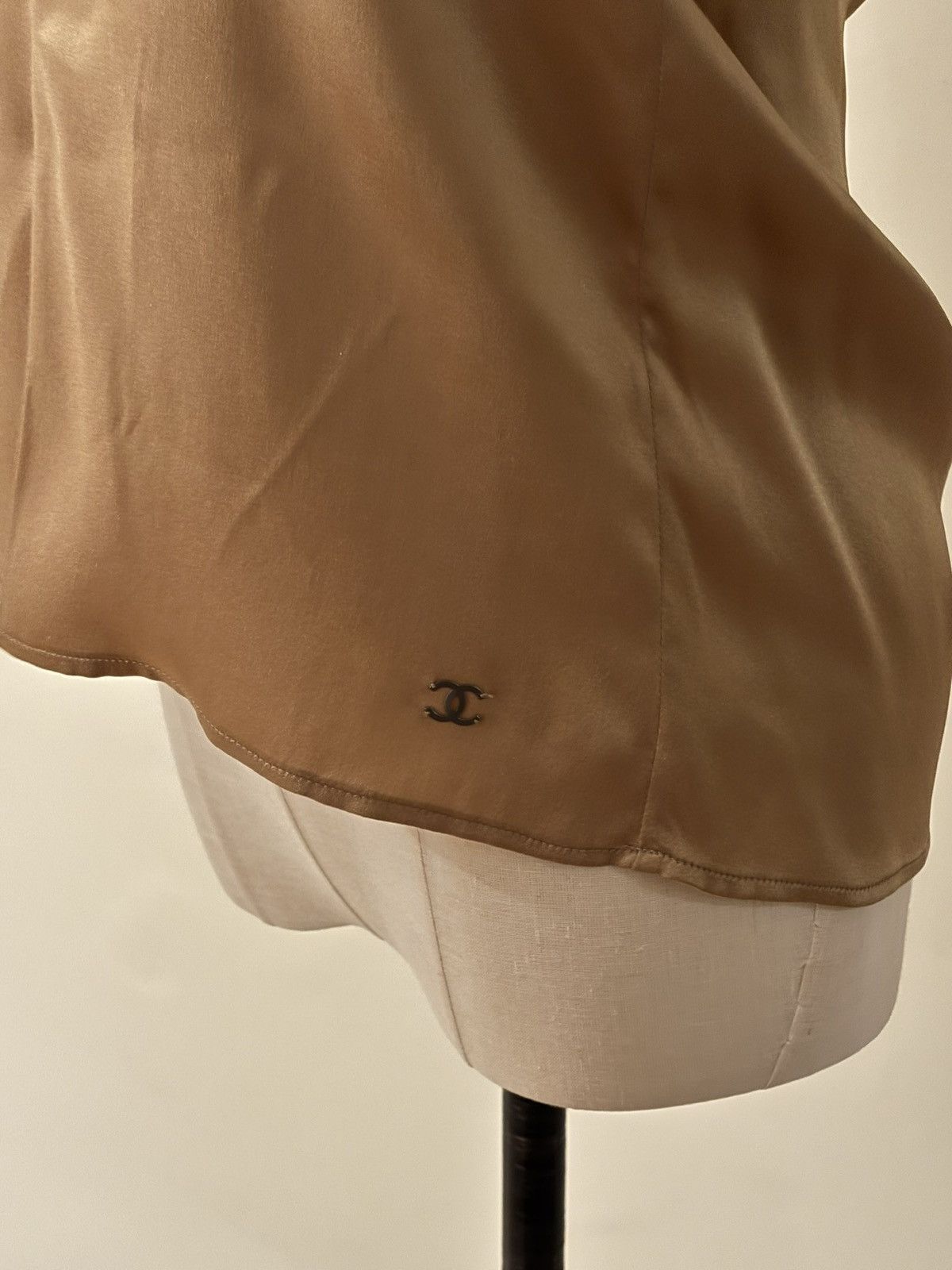 Chanel Chanel Silk Blouse Size XXS / US 00 / IT 34 - 2 Thumbnail