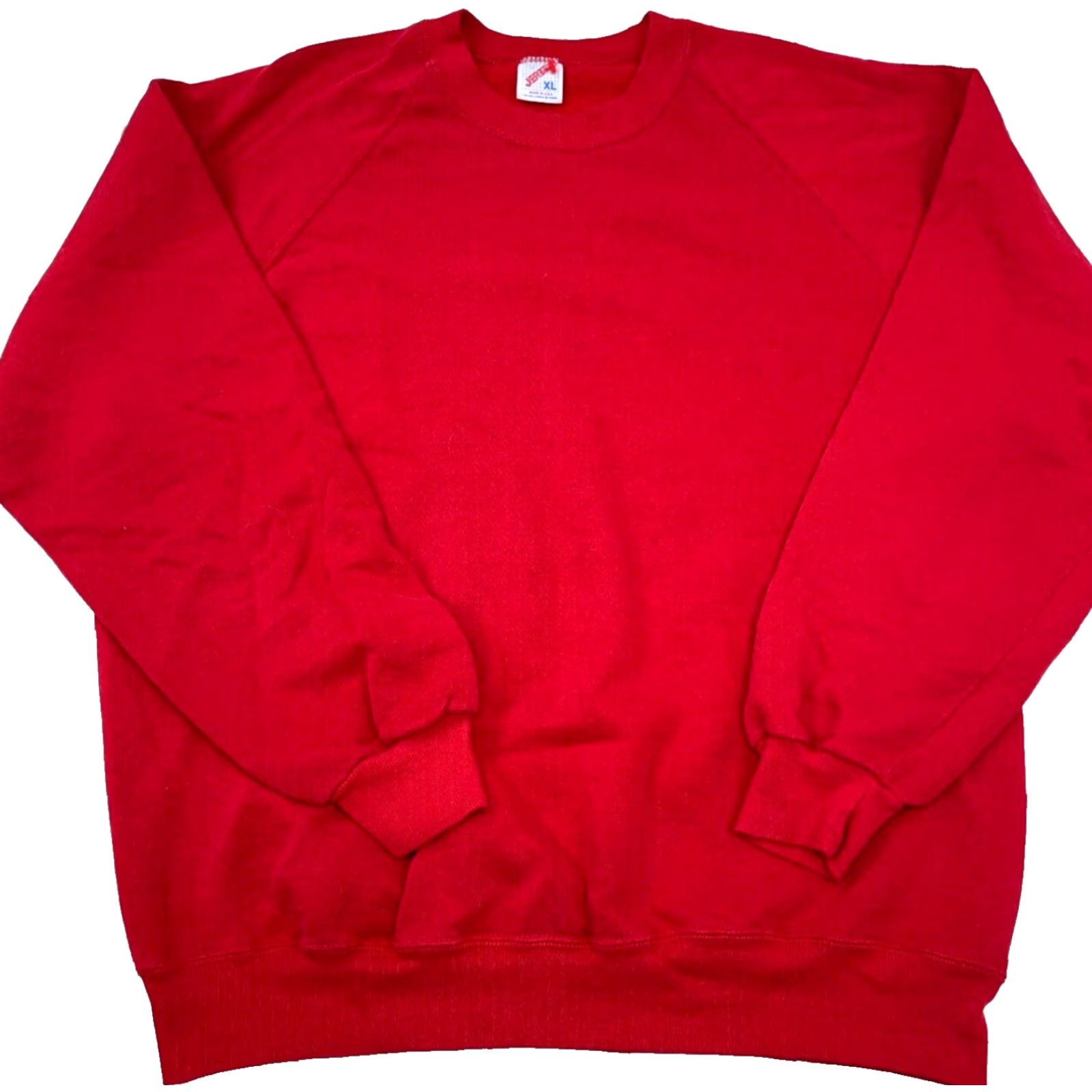 Jerzees VINTAGE Jerzees Sweatshirt Men XL Red Crew Neck 90s Y2K 50/50 Pullover Size US XL / EU 56 / 4 - 2 Thumbnail