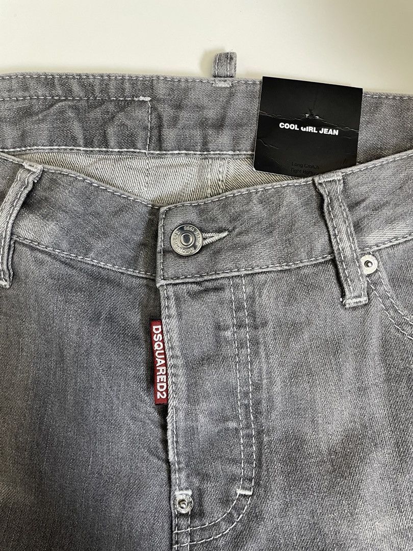 Dsquared2 DSQUARED2 Womens Distressed Skinny Jeans Size 28" / US 6 / IT 42 - 3 Thumbnail