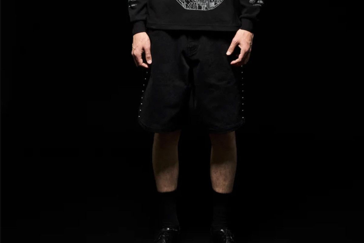 Pleasures PLEASURES x Daft Punk Collab: Studded Lucky Jorts Size 28" / US 6 / IT 42 - 4 Thumbnail