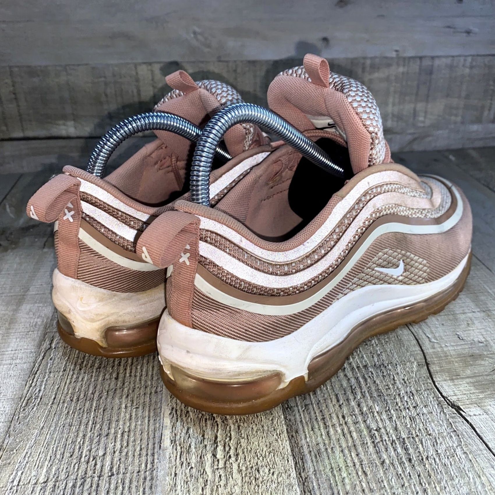 Nike Nike Air Max 97 Ultra Rose Gold Gum Pink Low Top Women’s 7 917704-600 Size US 5 / IT 35 - 4 Thumbnail