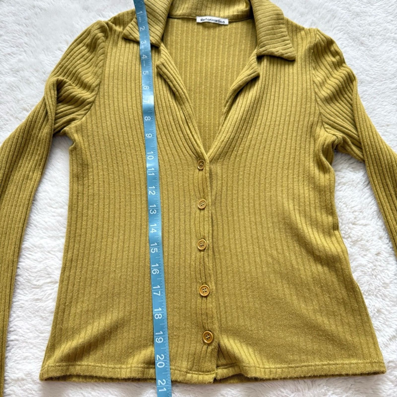 Reformation Reformation women green cardigan size S Size S / US 4 / IT 40 - 6 Thumbnail