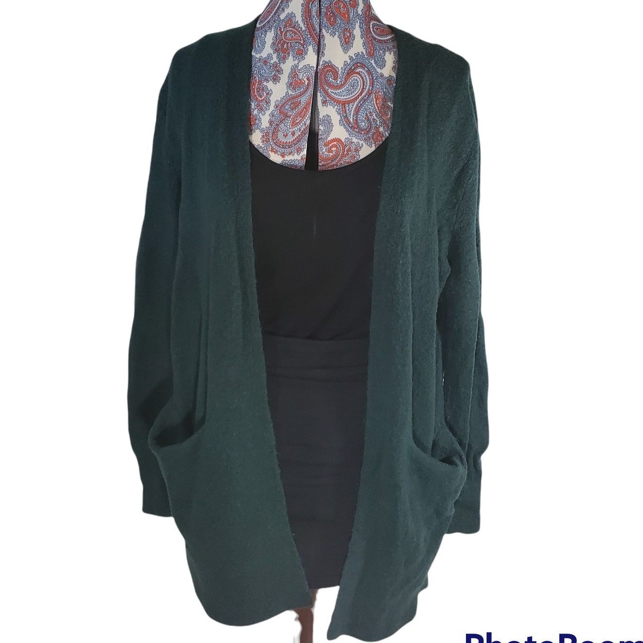 Madewell Madewell | Green, Wool Blend, Cardigan | Size XS Size XS / US 0-2 / IT 36-38 - 1 Thumbnail