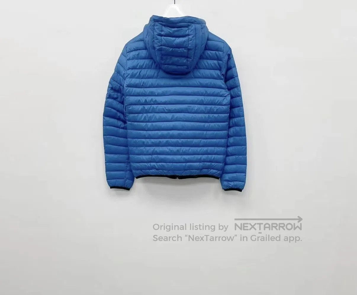 Prada Blue Quilted Hooded Light Jacket. Size US L / EU 52-54 / 3 - 6 Thumbnail