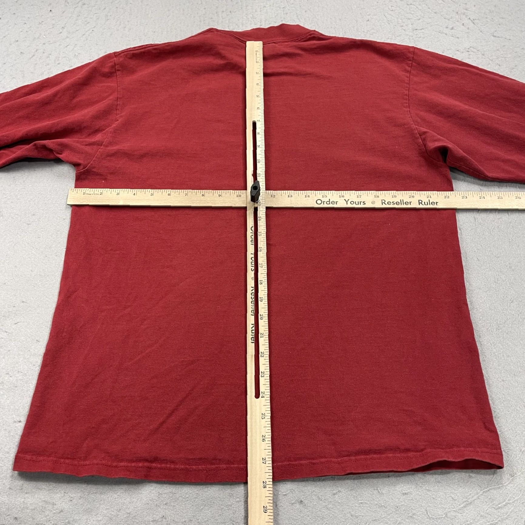 Nike VINTAGE Nike Shirt Mens Large Red Sunday Tiger Woods Golf Mock Neck Tee Logo 90s Size US L / EU 52-54 / 3 - 7 Thumbnail