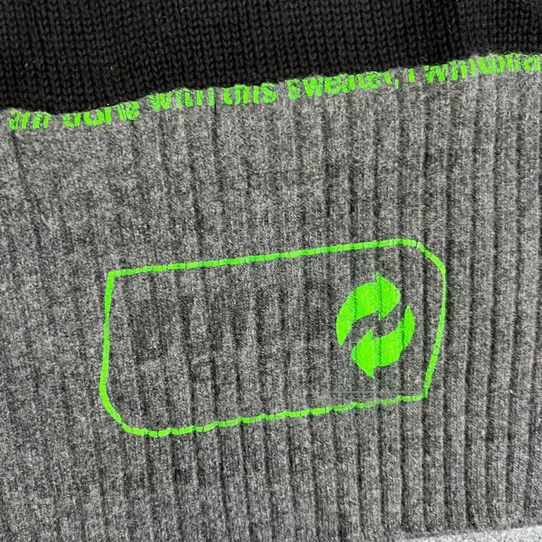 Balenciaga Balenciaga Patchwork Wave Sweater Size US S / EU 44-46 / 1 - 4 Thumbnail