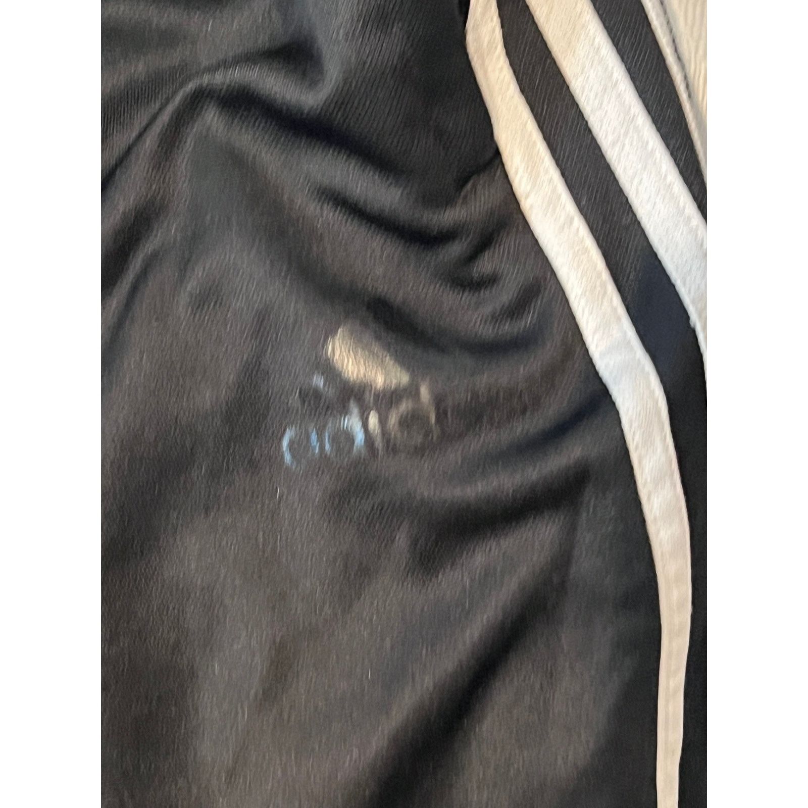 Adidas Adidas Three Stripe Black Trackpants Mens M Size US 34 / EU 50 - 3 Thumbnail