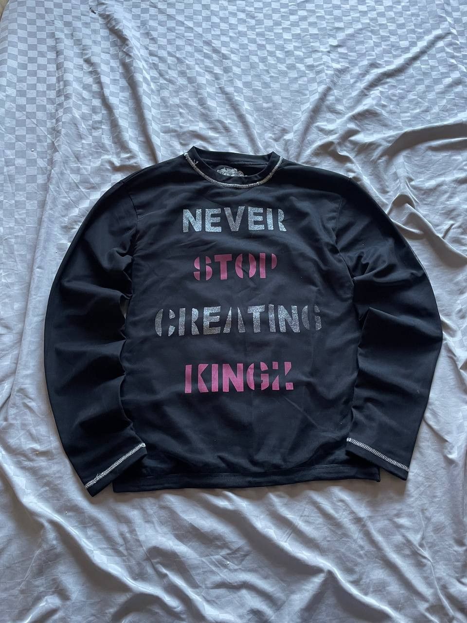 Designer 🔥Offers🔥Vintage Y2K Longsleeve Tee Girl Sex japan Rare Size US L / EU 52-54 / 3 - 1 Thumbnail