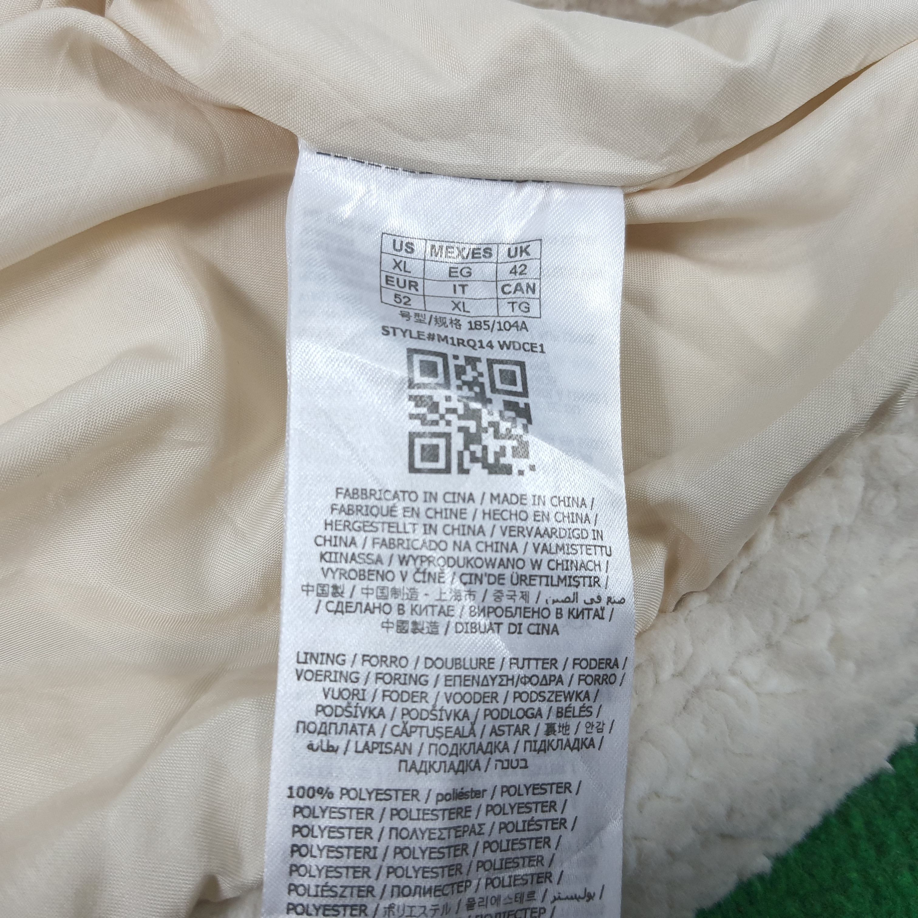 Guess × Vintage Vintage GUESS Original Art Winter Fleece Jacket Size US XL / EU 56 / 4 - 7 Thumbnail