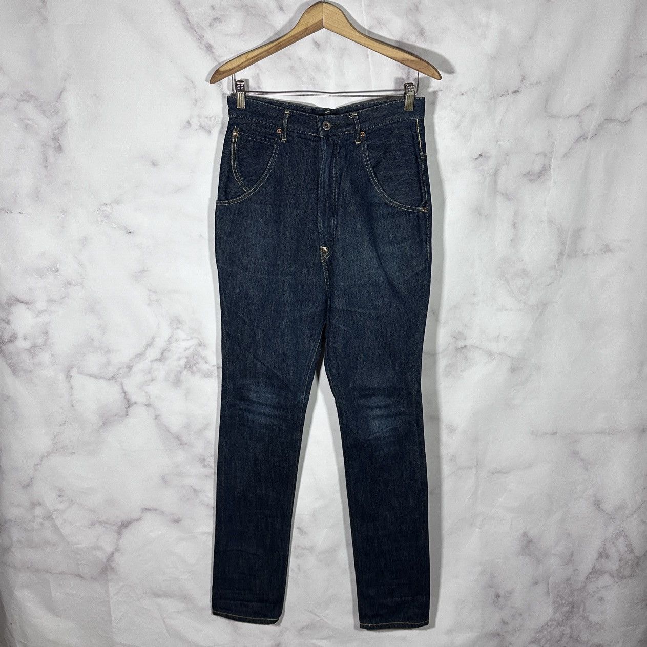 Kapital Buckleback Blue Denim Jeans Size US 30 / EU 46 - 1 Thumbnail