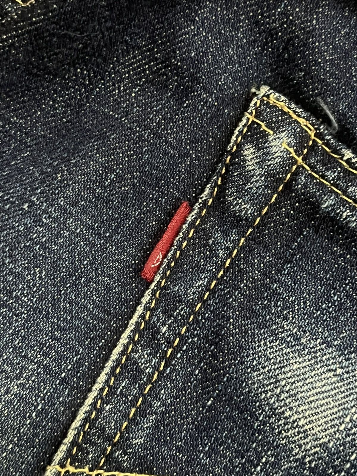 Full Count & Co. ⚡️Selvedge⚡️Vintage Japan Full Count & Co Blue Washed Jeans Size US 30 / EU 46 - 11 Thumbnail