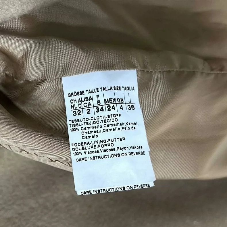 Max Mara Max Mara Pure camel hair coat Size L / US 10 / IT 46 - 5 Thumbnail