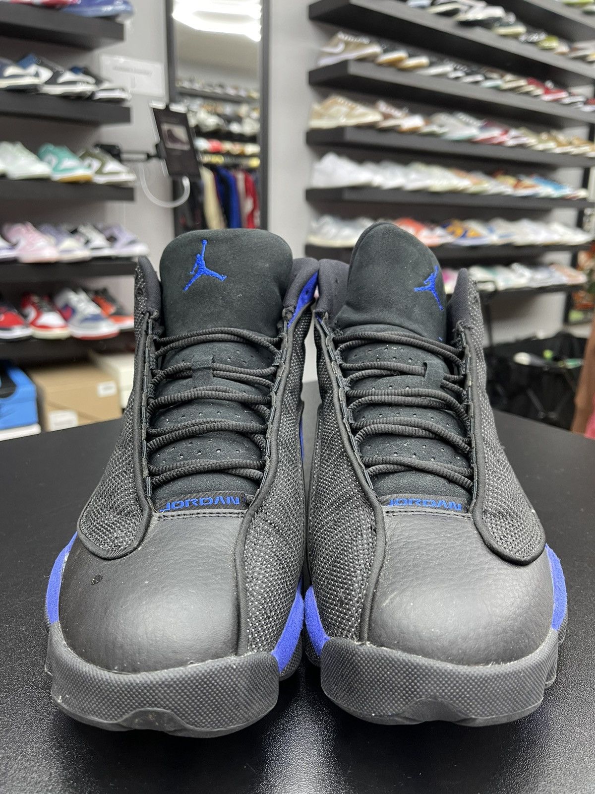 Jordan Brand Size 10.5 - Jordan 13 Black Hyper Royal Very Clean! Size US 10.5 / EU 43-44 - 2 Thumbnail