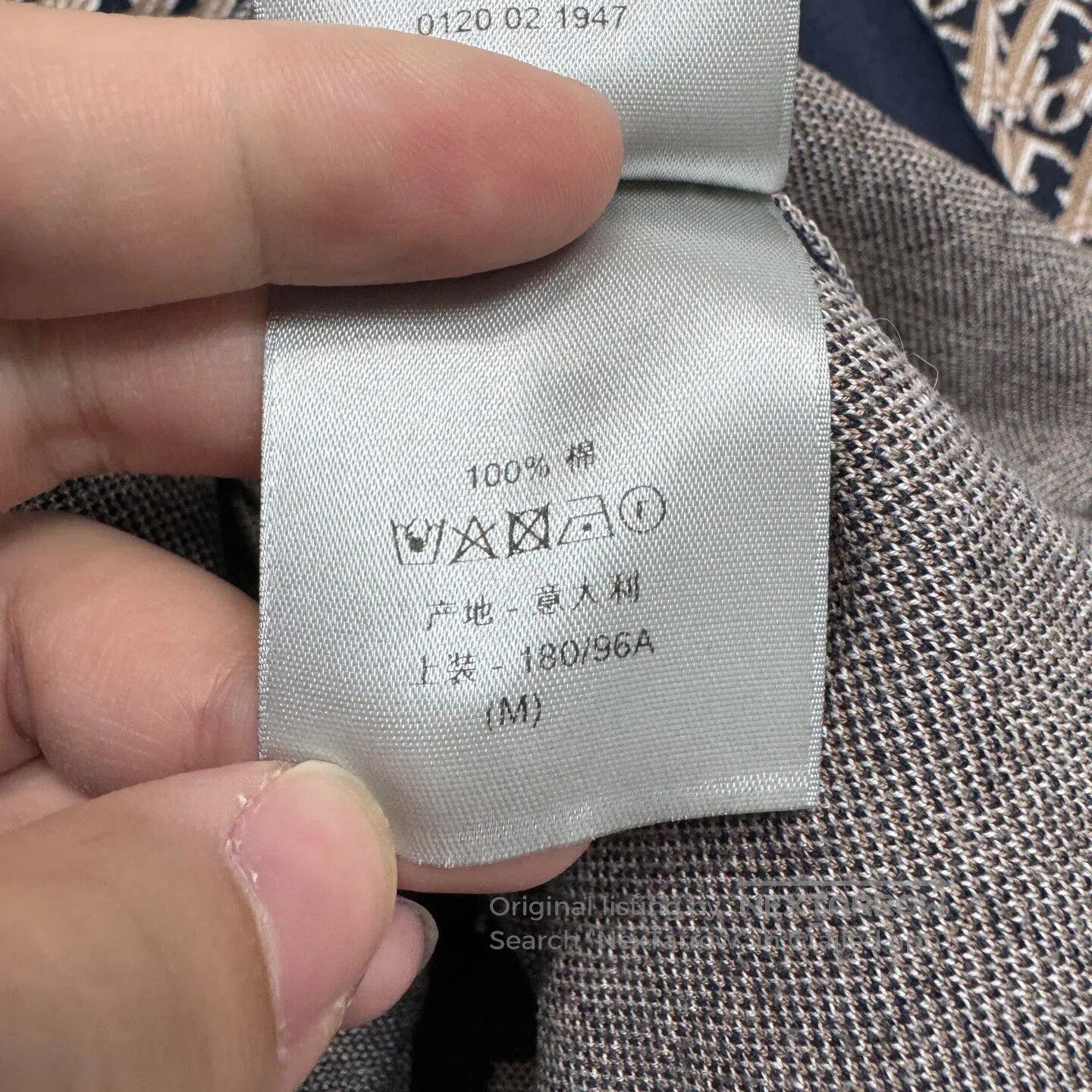 Dior Dior Full-print, elderly-friendly knitted short-sleeved sh Size US S / EU 44-46 / 1 - 6 Thumbnail