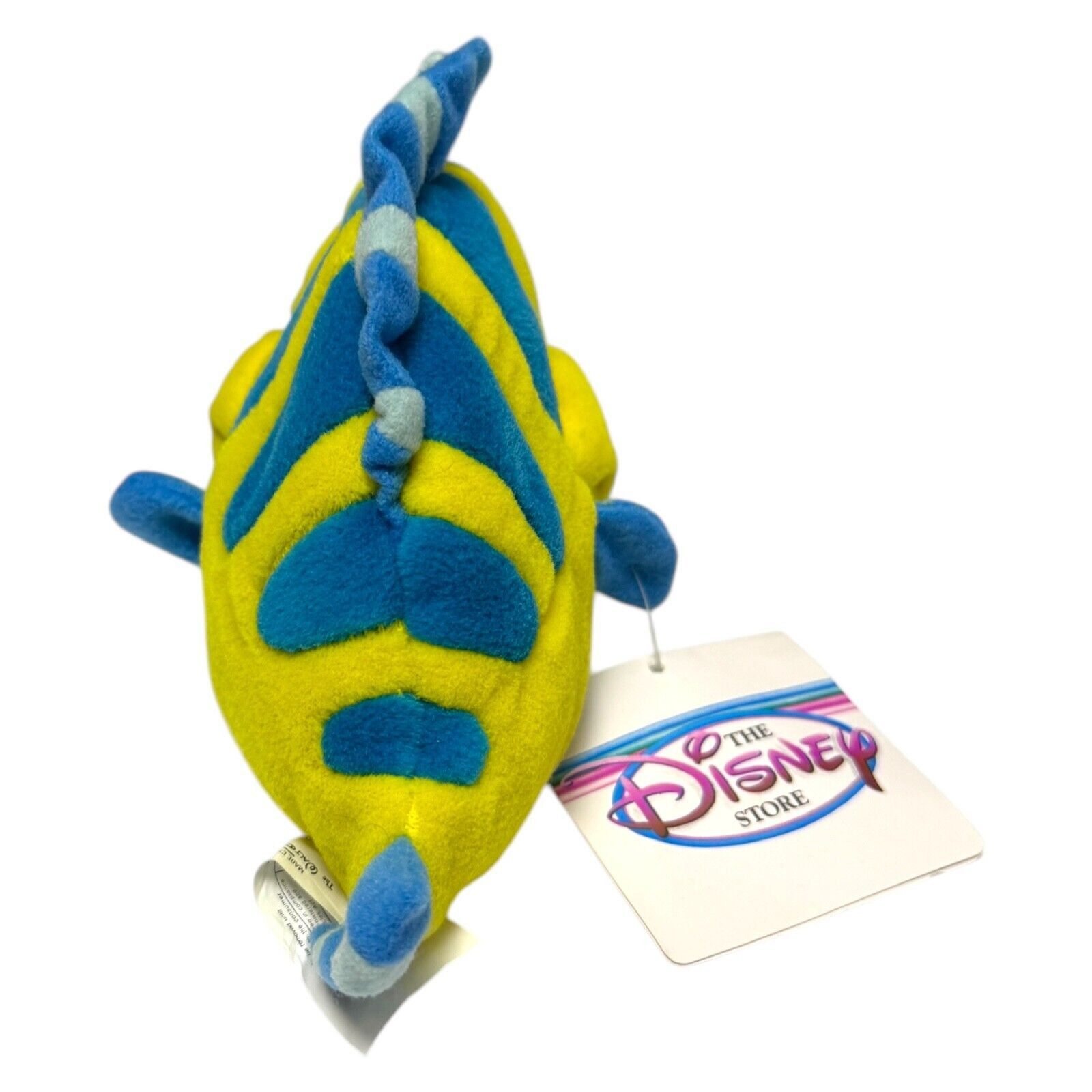 Disney NWT 90s Disney Store FLOUNDER LITTLE MERMAID Mini Beanie Size ONE SIZE - 3 Thumbnail