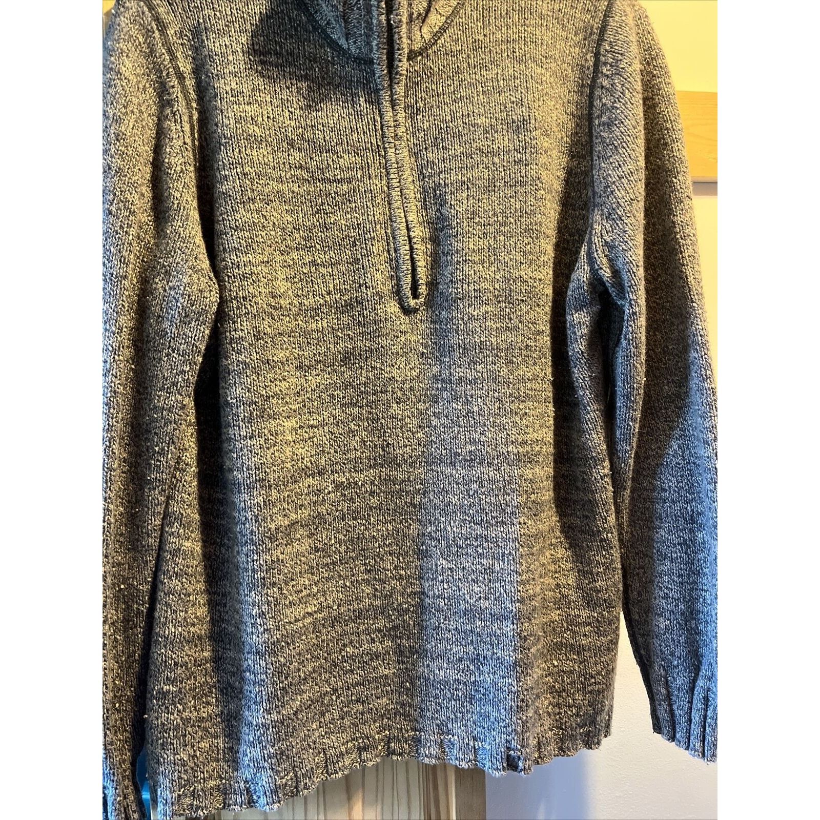 Woolrich Woolen Mills Woolrich Vintage Women’s XL Gray LS Ramie Wool Blend Sweater Size XL / US 12-14 / IT 48-50 - 8 Thumbnail
