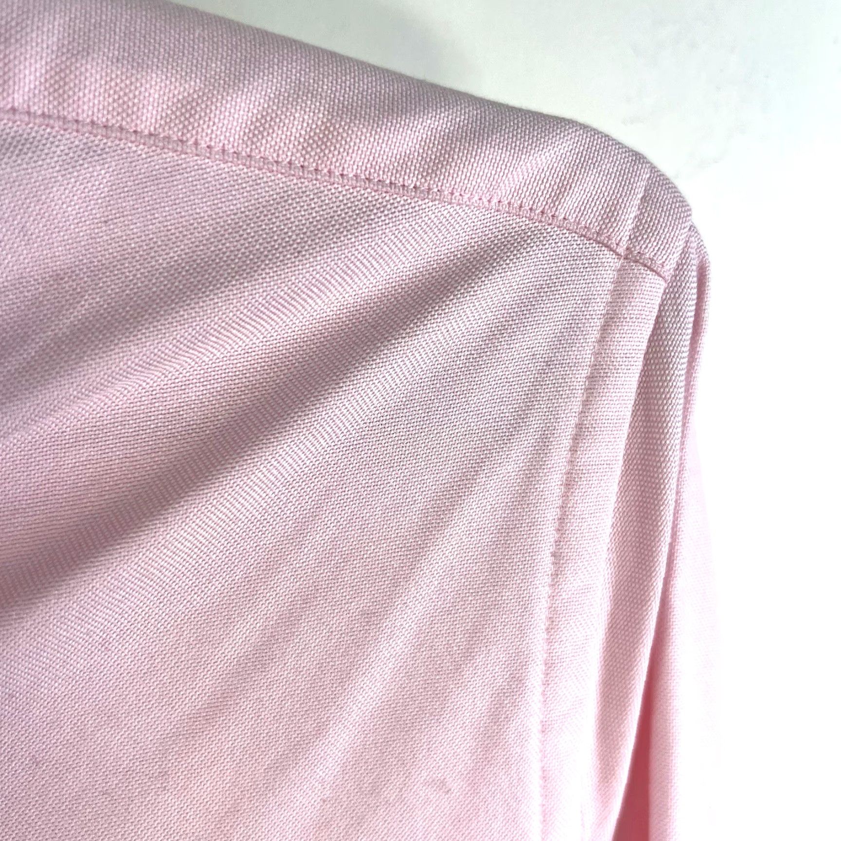 CLOT VINTAGE Cloth Men's Button-Down Shirt Casual Long Sleeve Cotton Pink Size 4XLT Size US XXL / EU 58 / 5 - 3 Thumbnail