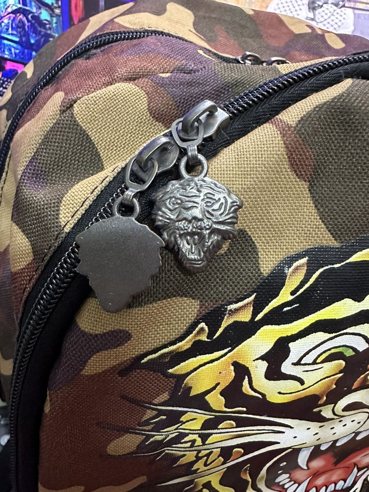 Ed Hardy Ed hardy camo flag bagpack Size ONE SIZE - 4 Thumbnail