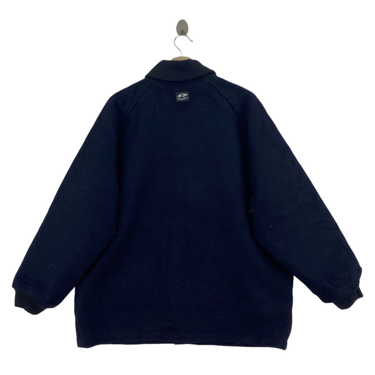 Japanese Brand REAL SOUL SURFERS Kizuna Japanese Brand Navy Wool Heavy Coat Size US M / EU 48-50 / 2 - 2 Thumbnail
