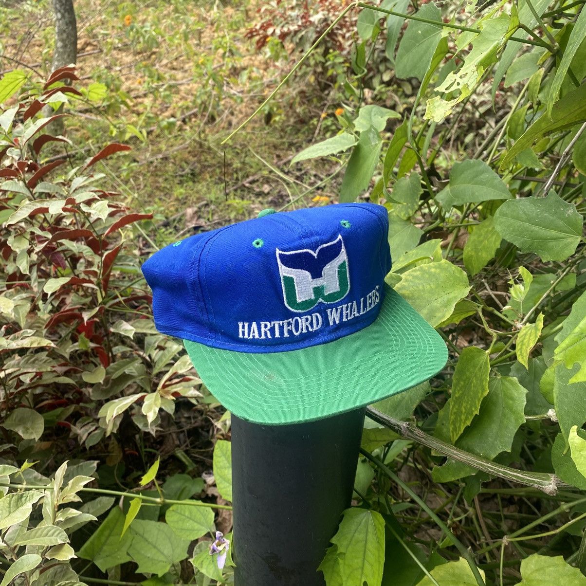 NHL × Vintage Vintage NHL Hartford Whalers 2 tone Cap Size ONE SIZE - 1 Thumbnail